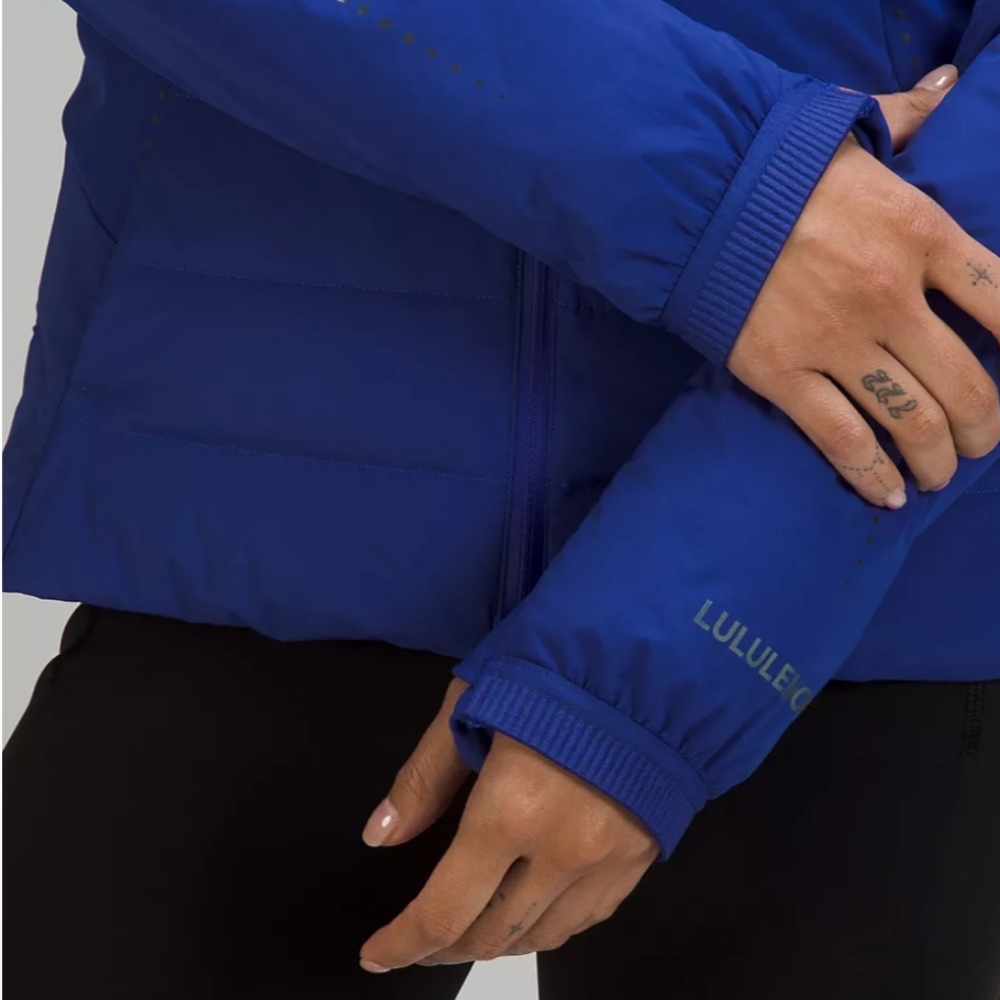 Lululemon Down For It All Jacket 4 PSYH Blue Nwt - Picture 4 of 10